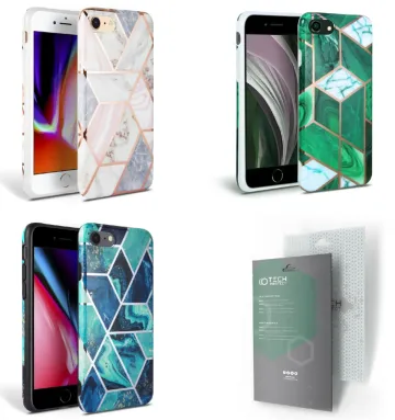 Obal Tech-Protect Marble na iPhone 7/8/SE (2020/2022)