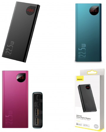 Powerbanka Baseus Adaman 20000mAh PD3.0 & QC3.0 Powerbanka Baseus Adaman 20000mAh PD3.0 & QC3.0