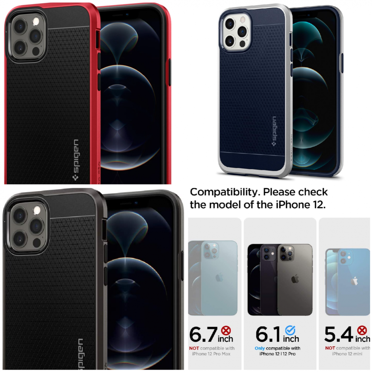 Spigen Neo Hybrid iPhone 12 Pro/12 Spigen Neo Hybrid iPhone 12 Pro/12