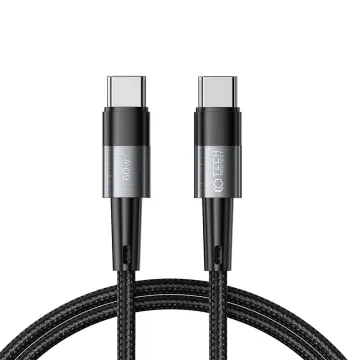 Kabel Tech-Protect UltraBoost YJ-0005 USB-C PD60W/3A 1m černý/šedý