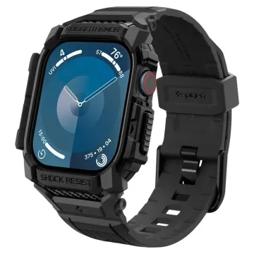 Spigen Rugged Armor Pro Apple Watch Series 11/10 (42mm) Matte Black