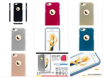 Silikonový obal / kryt iJelly Metal Goospery Mercury Apple iPhone 6s/6 Silikonový obal / kryt iJelly Metal Goospery Mercury Apple iPhone 6s/6