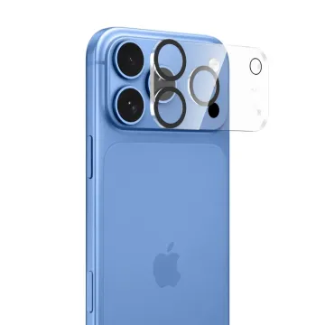 Tech-Protect Cam Fit+ tvrzené sklo na fotoaparát pro Apple iPhone 18 Pro Max Max – čiré