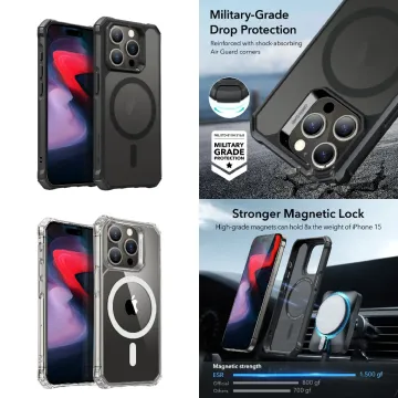 Pouzdro ESR AIR ARMOR MagSafe iPhone 15 Pro Max