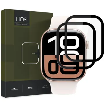 Fólie HOFI Hybrid Pro+ 2-Pack Apple Watch Series 11/10 (42mm) černá