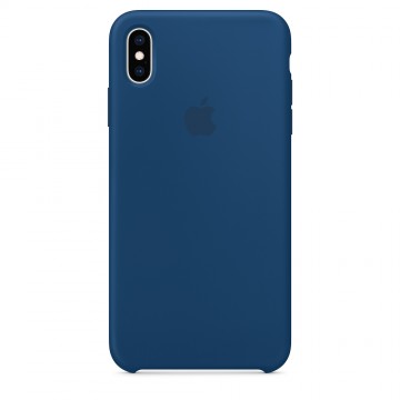 Silikonový kryt Apple Silicone Case iPhone XS Max MTFE2ZM/A Podvečerně modrý (Blue Horizon) Silikonový kryt Apple Silicone Case iPhone XS Max MTFE2ZM/A Podvečerně modrý (Blue Horizon)