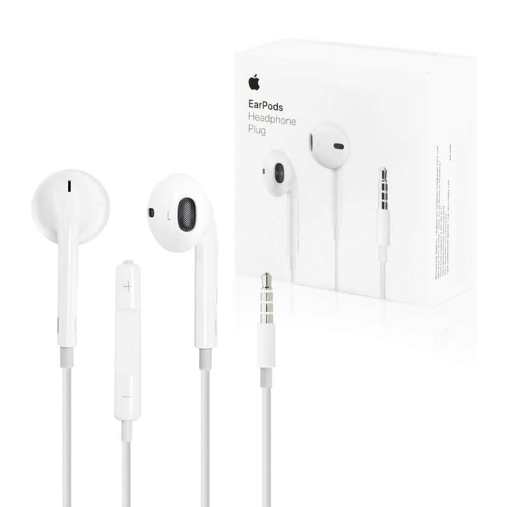 Sluchátka Apple EarPods MNHF2ZM/A s 3,5mm sluchátkovým konektorem Sluchátka Apple EarPods MNHF2ZM/A s 3,5mm sluchátkovým konektorem