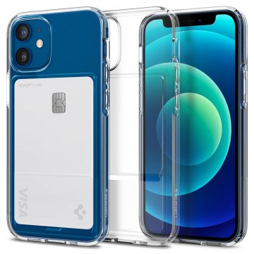 Spigen Crystal Slot iPhone 12 mini čiré Spigen Crystal Slot iPhone 12 mini čiré