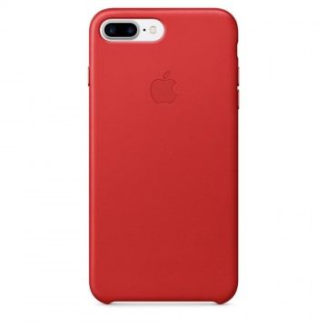 Kožený kryt Apple Leather Case iPhone 8 Plus / 7 Plus Červený (PRODUCT)Red Kožený kryt Apple Leather Case iPhone 8 Plus / 7 Plus Červený (PRODUCT)Red