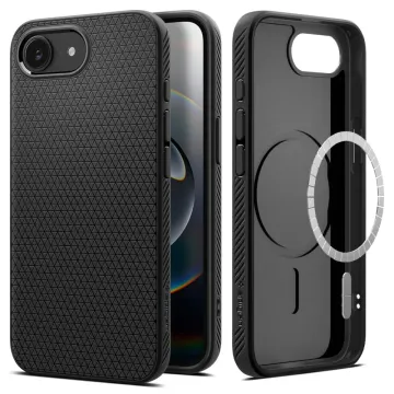 Spigen Liquid Air MagFit MagSafe iPhone 17e / 16e Matte Black