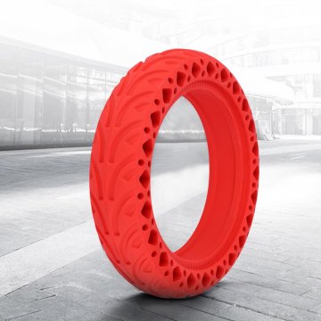 YZS Bezdušová plná pneumatika 8,5x2 Xiaomi Scooter 2/3/Pro/Pro 2/1S/Essential - červená