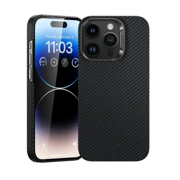 Benks MagClap ArmorAir MagSafe Kevlar 600D iPhone 15 Pro Max černý