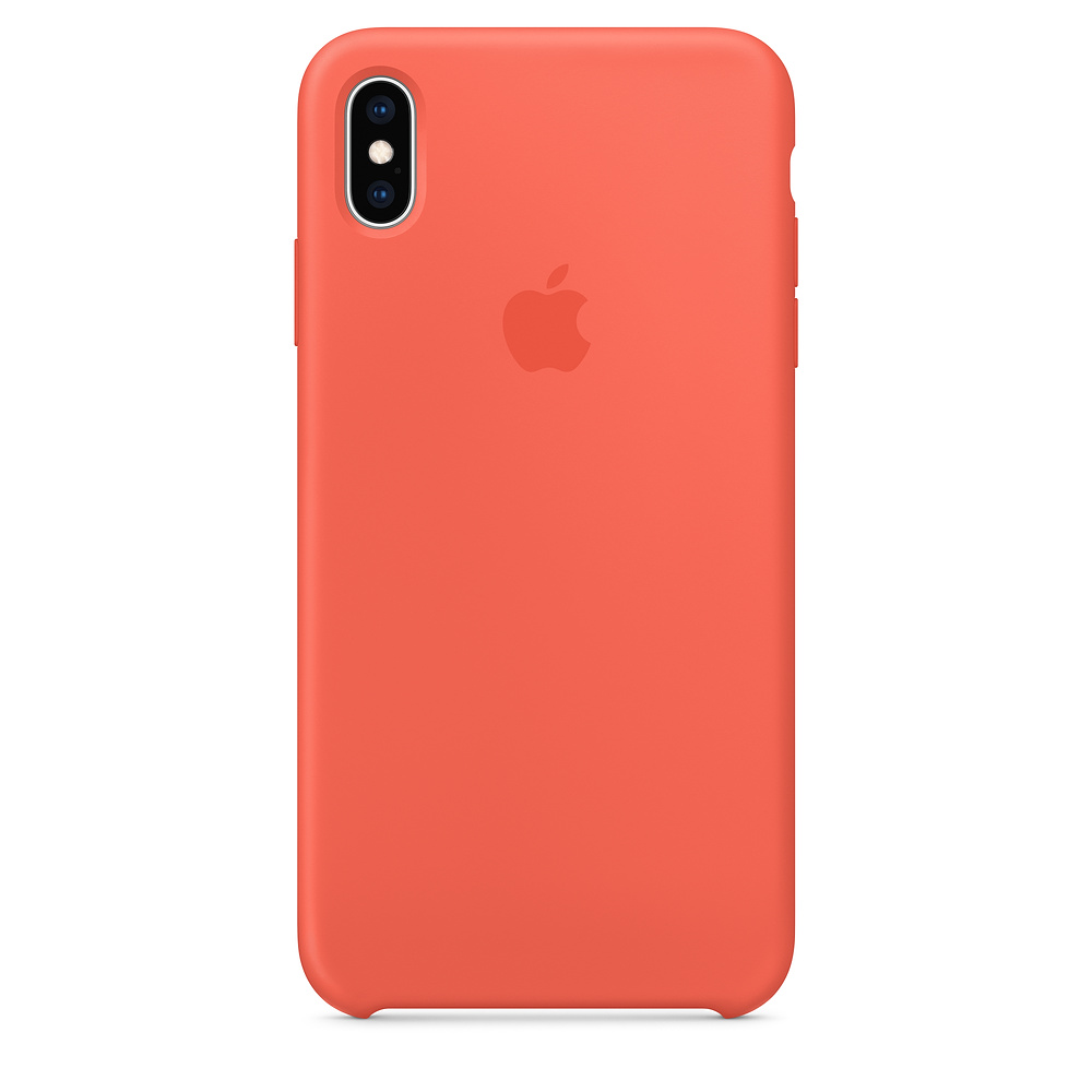 Silikonový kryt Apple Silicone Case iPhone XS Max Nektarinkový (Nectarine) Silikonový kryt Apple Silicone Case iPhone XS Max Nektarinkový (Nectarine)