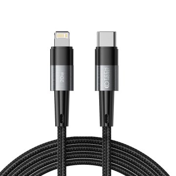 Kabel Tech-Protect UltraBoost YJ-0012 USB-C / Lightning PD20W/3A 2m černý/šedý