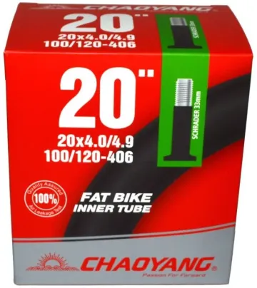 Duše CHAOYANG 20x4,0/4,9 (100/120-406) s rovným autoventilkem
