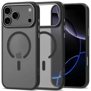 Tech-Protect MagEdge MagSafe iPhone 17 Pro Max Matte Black/Gunmetal