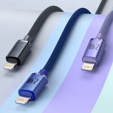 Kabel Baseus Crystal Shine USB / Lightning 2m