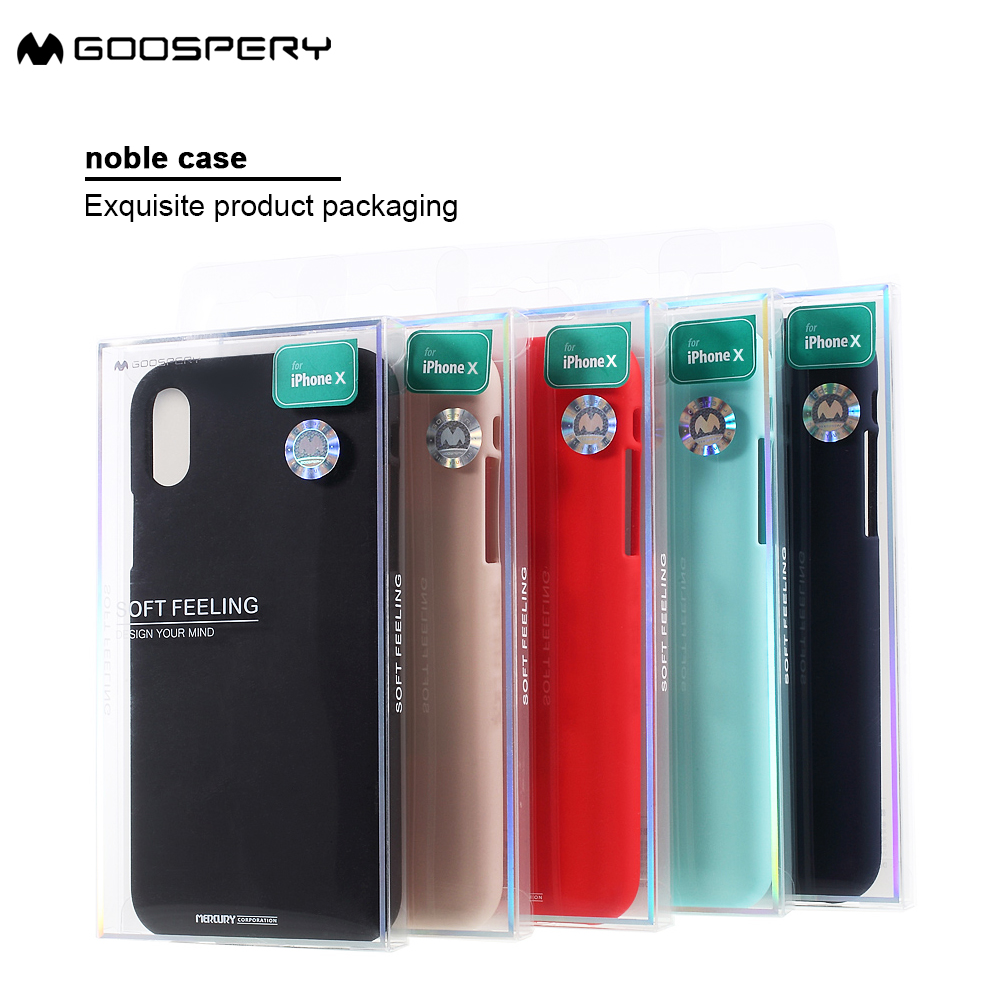 Obal / kryt Mercury Soft Feeling pro Apple iPhone Xs/X Obal / kryt Mercury Soft Feeling pro Apple iPhone Xs/X