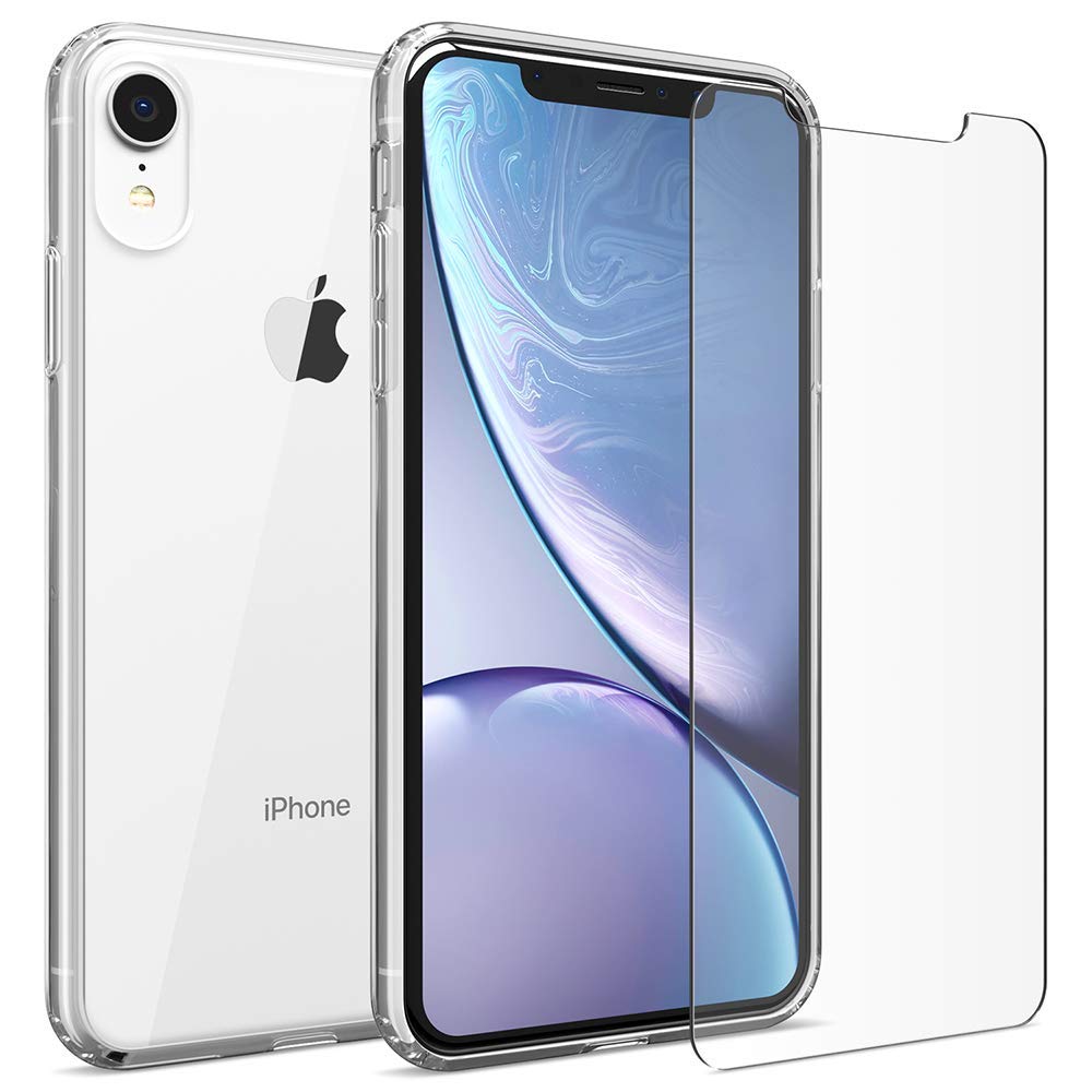 iMore SET: Čirý silikonový kryt a tvrzené sklo PRO+ 9H na iPhone XR iMore SET: Čirý silikonový kryt a tvrzené sklo PRO+ 9H na iPhone XR