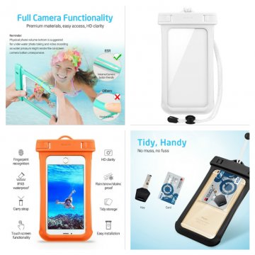Voděodolné univerzální pouzdro ESR WATERPROOF BAG Voděodolné univerzální pouzdro ESR WATERPROOF BAG