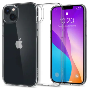 Pouzdro Spigen Air Skin Hybrid iPhone 15 Plus / 14 Plus - Crystal Clear