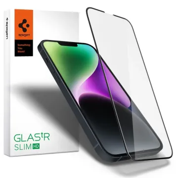 Spigen GLAStR SLIM HD Full Cover iPhone 17e / 16e / 14 / 13 Pro / 13