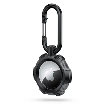 Pouzdro Tech-Protect TPUCarbon pro Apple AirTag 1 / 2 černé