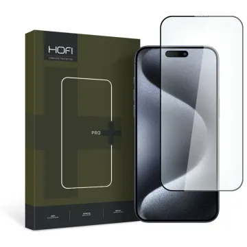 Tvrzené sklo Hofi Glass Pro+ iPhone 15 Pro Max černé