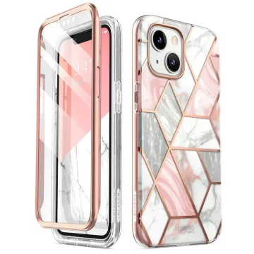 Pouzdro i-Blason Cosmo iPhone 14 Plus Marble Pink