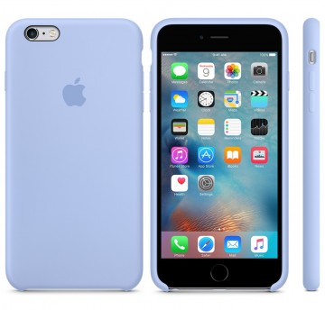 Silikonový kryt Apple Silicone Case iPhone 6s/6 Šeříkově modrý (Lilac) Silikonový kryt Apple Silicone Case iPhone 6s/6 Šeříkově modrý (Lilac)