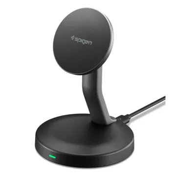 Spigen Essential EF151MS MagFit MagSafe nabíječka 15W černá