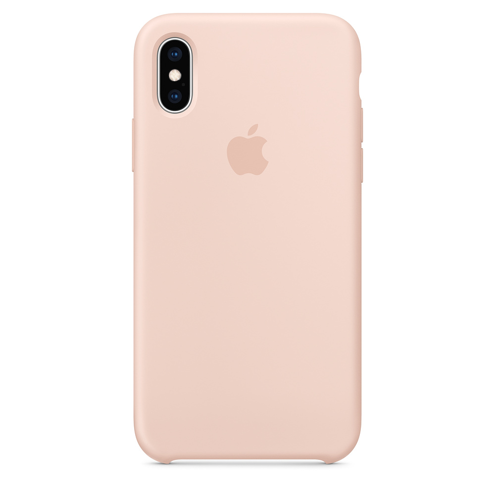 Silikonový kryt Apple Silicone Case iPhone XS/X MTF82ZM/A Pískově růžový (Pink Sand) Silikonový kryt Apple Silicone Case iPhone XS/X MTF82ZM/A Pískově růžový (Pink Sand)