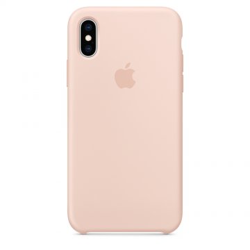Silikonový kryt Apple Silicone Case iPhone XS/X MTF82ZM/A Pískově růžový (Pink Sand) Silikonový kryt Apple Silicone Case iPhone XS/X MTF82ZM/A Pískově růžový (Pink Sand)