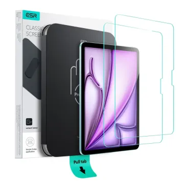ESR UltraFit Classic 2-Pack Tvrzená skla na iPad Air 11" M4/M3/M2 2024-2026 čirá