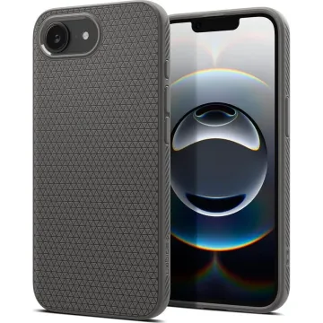 Obal / kryt Spigen Liquid Air na iPhone 17e / 16e Marble Gray