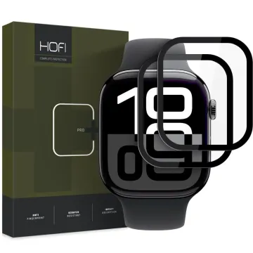Fólie HOFI Hybrid Pro+ 2-Pack Apple Watch Series 11/10 (46mm) černá