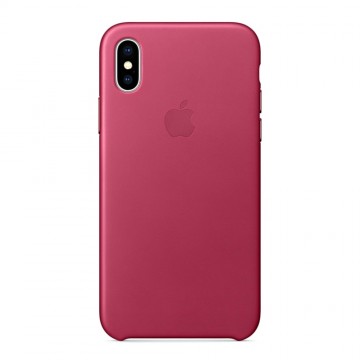 Kožený kryt Apple Leather Case iPhone XS/X MQTJ2ZM/A Fuchsiový (Fuchsia) Kožený kryt Apple Leather Case iPhone XS/X MQTJ2ZM/A Fuchsiový (Fuchsia)
