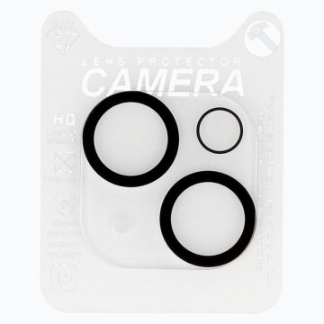Tvrzené sklo Chief Max HARD Lens Shield iPhone 15 Plus / 15 černé