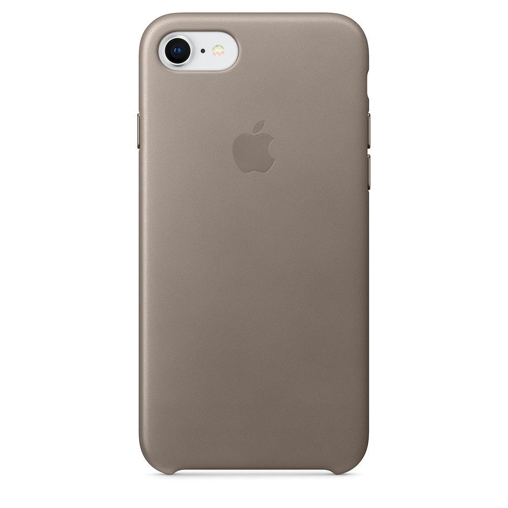 Kožený kryt Apple Leather Case iPhone 8/7 Kouřový (Taupe) Kožený kryt Apple Leather Case iPhone 8/7 Kouřový (Taupe)