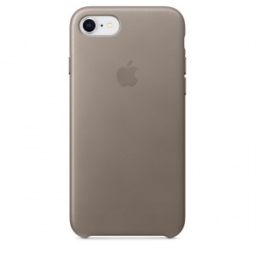 Kožený kryt Apple Leather Case iPhone 8/7 Kouřový (Taupe) Kožený kryt Apple Leather Case iPhone 8/7 Kouřový (Taupe)