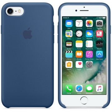 Silikonový kryt Apple Silicone Case iPhone 8/7 Oceánsky modrý (Ocean Blue) Silikonový kryt Apple Silicone Case iPhone 8/7 Oceánsky modrý (Ocean Blue)