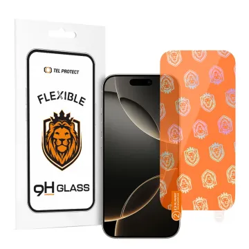 Tel Protect Best Flexible Glass 9H Ochranné flexibilní sklo iPhone 16 Pro čiré