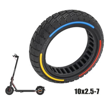 CITYNEYE 10x2,5-7 Bezdušová plná terénní pneumatika Xiaomi Electric Scooter 4 / 4 Pro