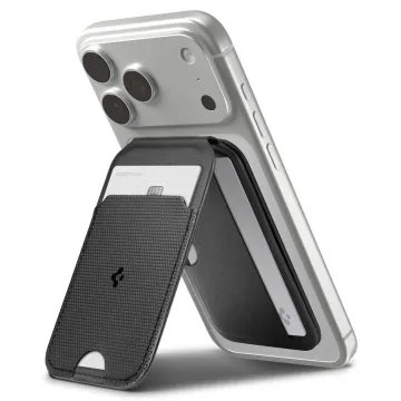 Spigen S314-2 Slim Fold Tripod MagSafe držák karet a stojánek - černý