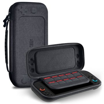 Pouzdro Tech-Protect HARDPOUCH na Nintendo Switch 2 tmavě šedé