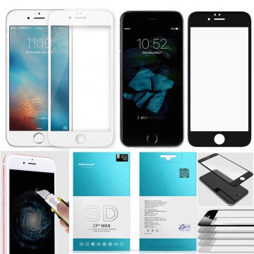 Ochranné tvrzené sklo Nillkin 3D CP+ MAX na Apple iPhone 8 / 7 Ochranné tvrzené sklo Nillkin 3D CP+ MAX na Apple iPhone 8 / 7