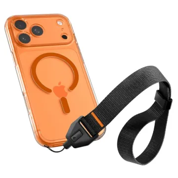 Spigen Universal Adjustable Lanyard Strap Wrist – nastavitelné poutko na zápěstí, černá