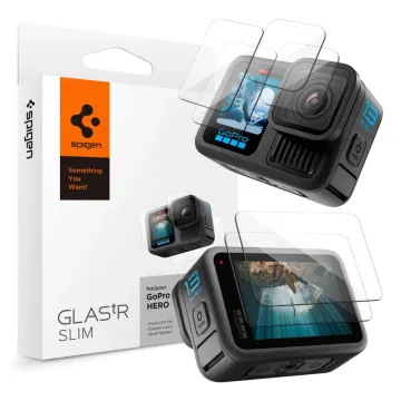 Sada tvrzených skel Spigen GLAStR SLIM 2-SET GoPro HERO 13 čirá