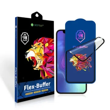 Bestsuit Flex-Buffer Hybrid Glass iPhone 14 Plus / 13 Pro Max