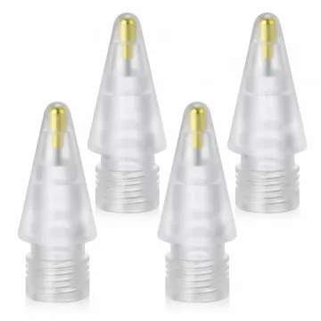 Tech-Protect Stylus Tips 4-Pack náhradní hroty pro Apple Pencil, průhledné